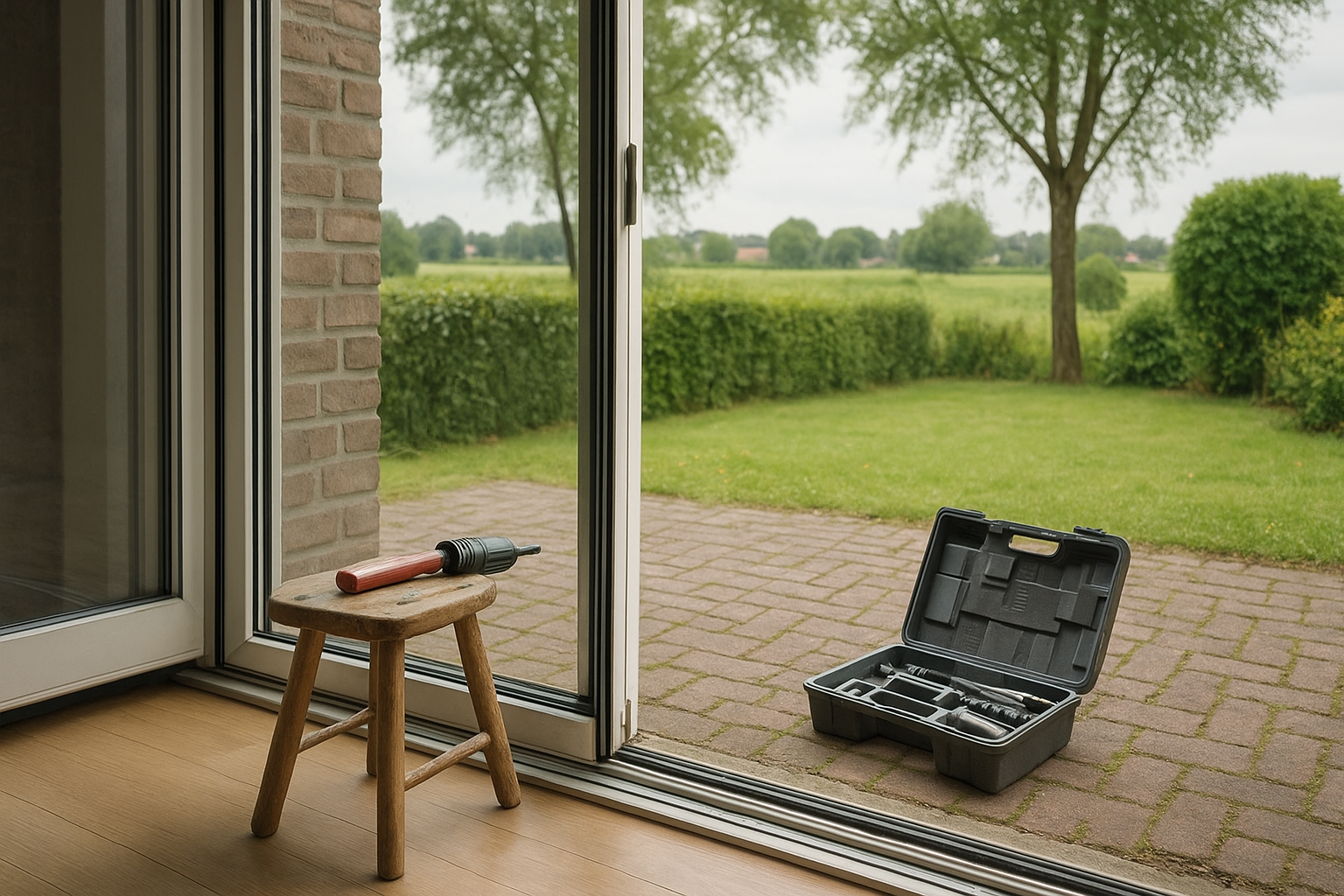 Foto bij Condens tussen het glas van je schuifpui: wat kun je doen?